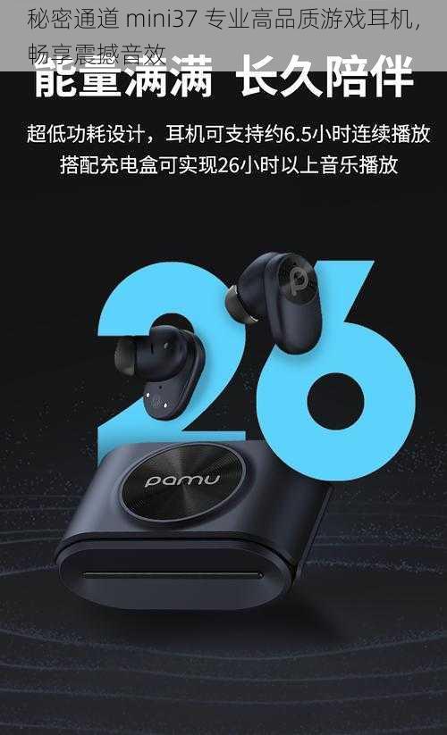 秘密通道 mini37 专业高品质游戏耳机，畅享震撼音效