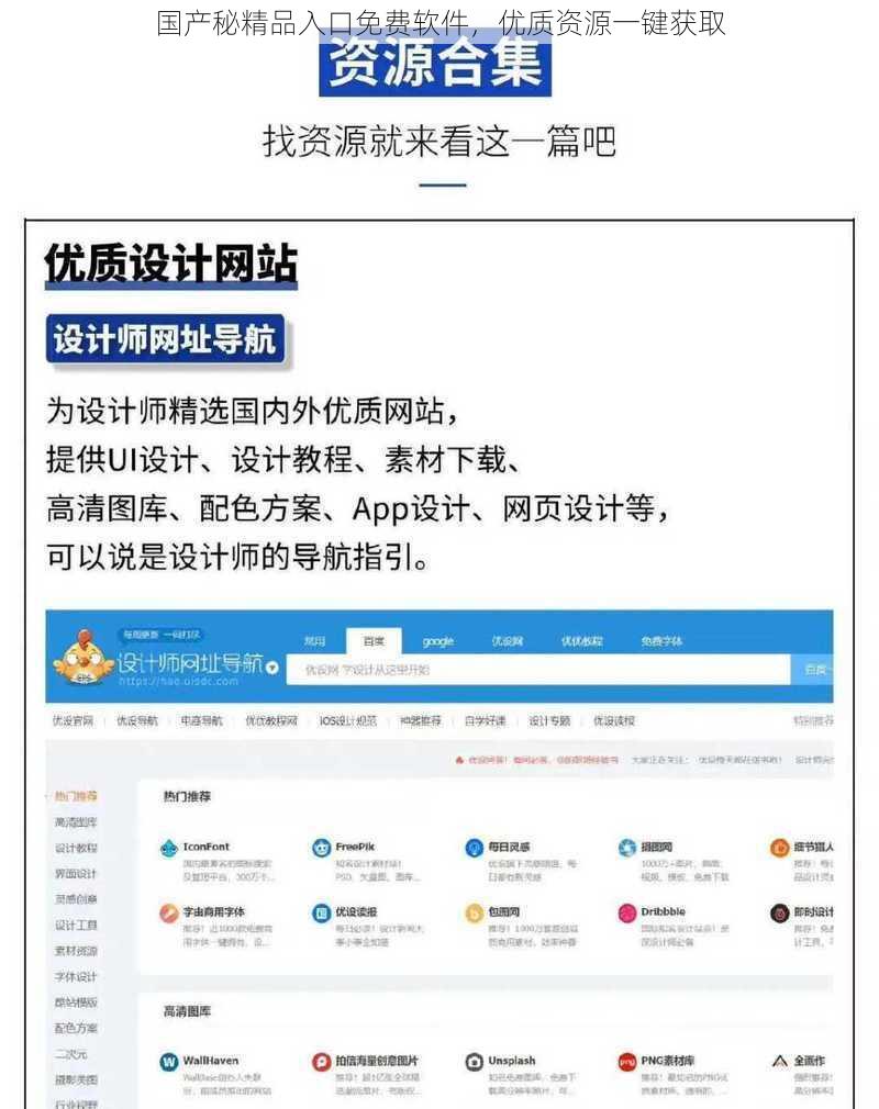 国产秘精品入口免费软件，优质资源一键获取