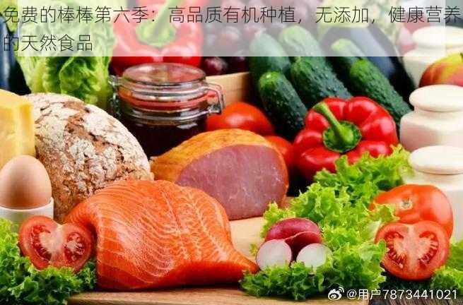 免费的棒棒第六季：高品质有机种植，无添加，健康营养的天然食品